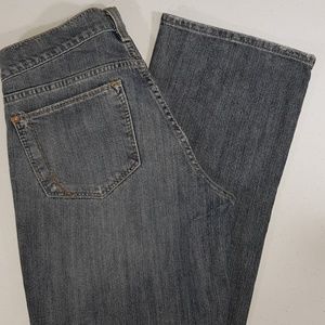 THE FLIRT (OLD NAVY) BLUE JEANS Size 6 mid rise( 0100)